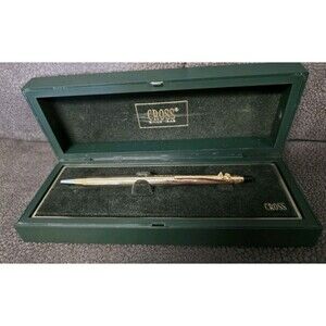 Cross Snoopy Ballpoint Pen with Blue Stone in Original Box